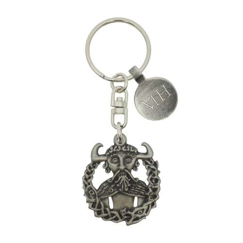 Personalised English Made Pewter Loki Keyring
