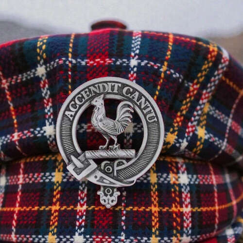 Cockburn Clan Cap Badge in Gift Box