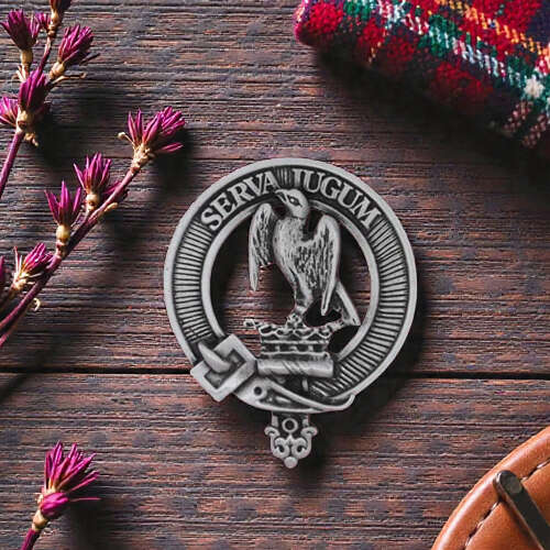 Hay Clan Cap Badge in Gift Box