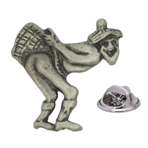 English Made Pewter See you Jimmy Lapel Pin Presented in a Box