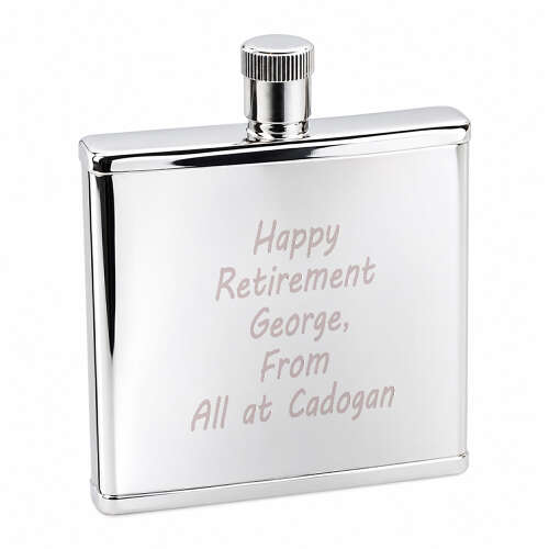Personalised Clan Murray English Pewter Crest Stainless Steel Hip Flask